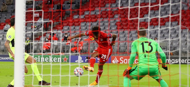 Bayern Ligę Mistrzów zaczął z wysokiego "C". Coman przyćmił Lewandowskiego [WYNIKI i TABELE]
