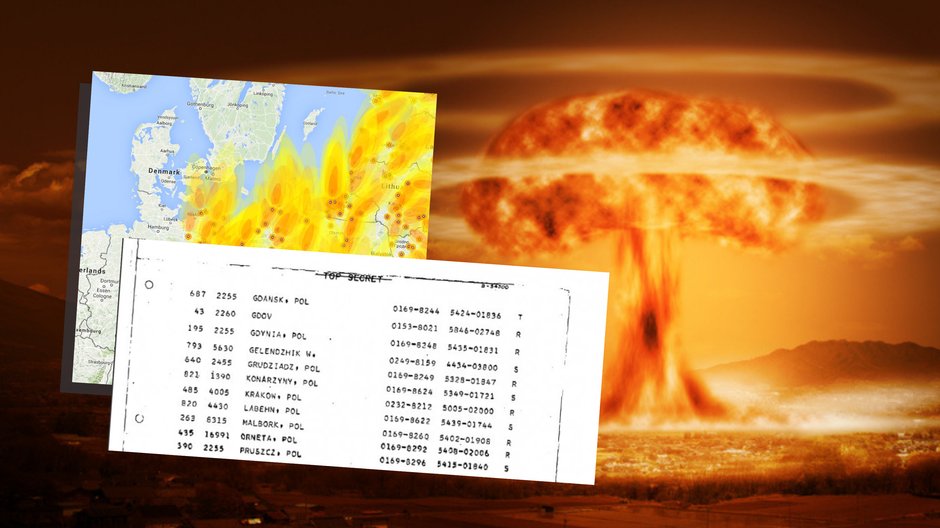 Amerykanie planowali zrzucić na Polskę deszcz bomb atomowych