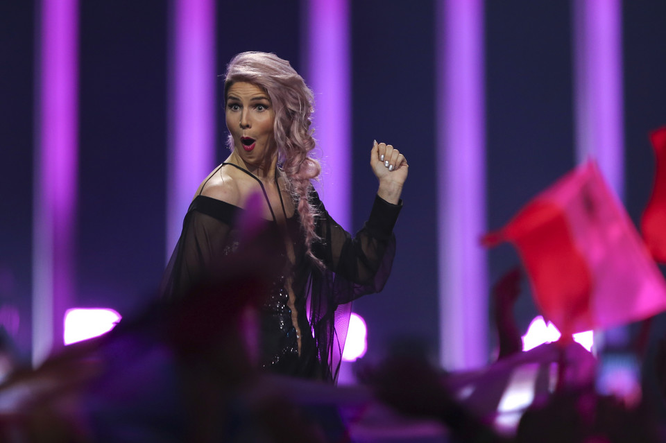 epa06726591 - PORTUGAL EUROVISION 2018 (Second Semi-Final - 63rd Eurovision Song Contest)