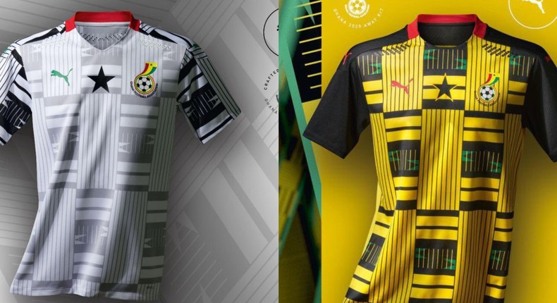 New Black Stars home and away kits