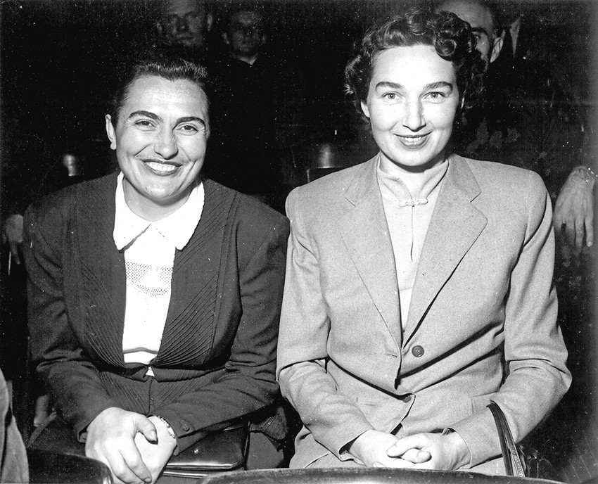 Jovanka Broz i Ladislava - Slavka Ranković