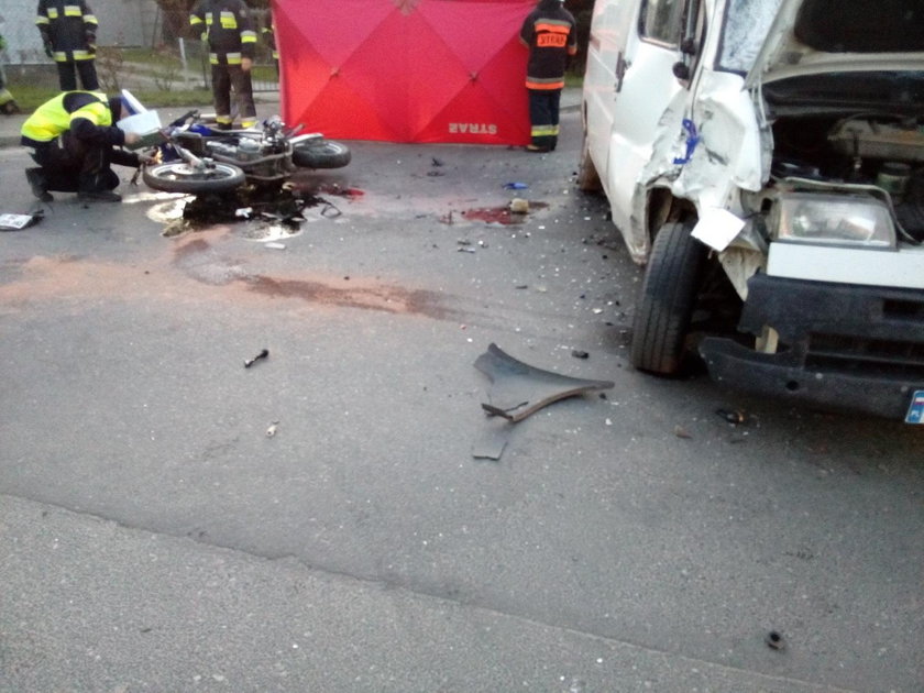 Tragiczny wypadek. Zginął policjant