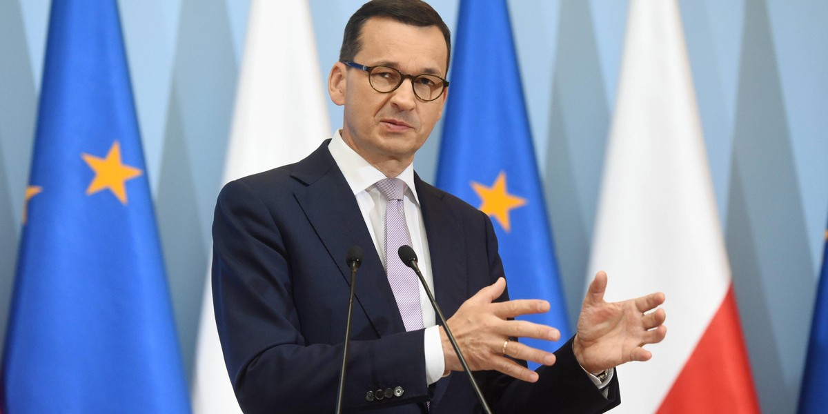 Premier Mateusz Morawiecki (52 l.)