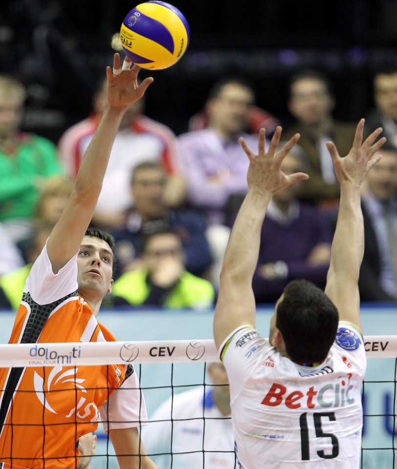 SIATKÓWKA LM FINAL FOUR TRENTINO VOLLEY JASTRZĘBSKI WĘGIEL