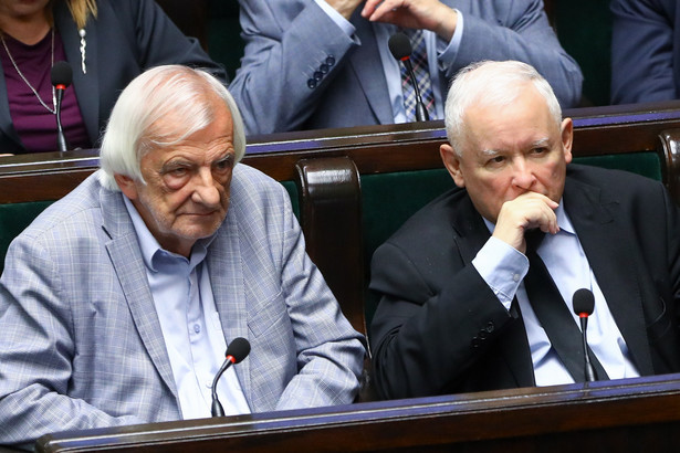 Ryszard Terlecki i Jarosław Kaczyński