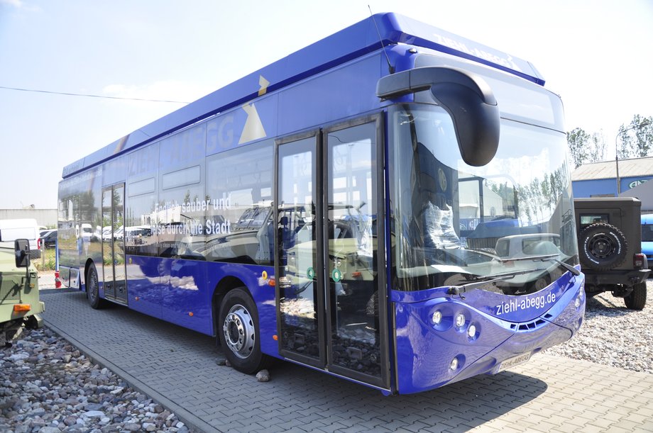 Tak wygląda autobus demo