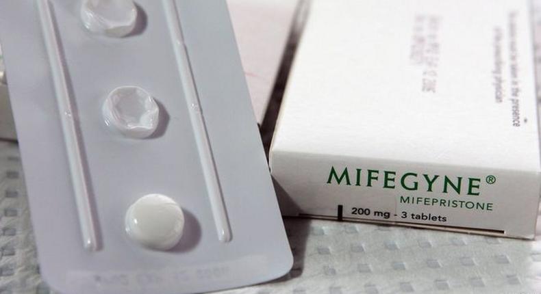 The pill will be distributed in Canada under the brand name 'Mifegymiso'