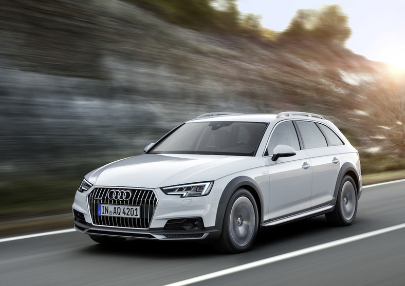 Audi A4 allroad i h-tron na salonie w Detroit 2016