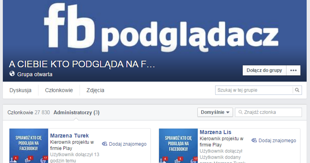 Czy Da Sie Zobaczyc Kto Podglada Na Facebooku "Sprawdź kto cię podgląda na Facebooku!" - stare metody oszustów wciąż
