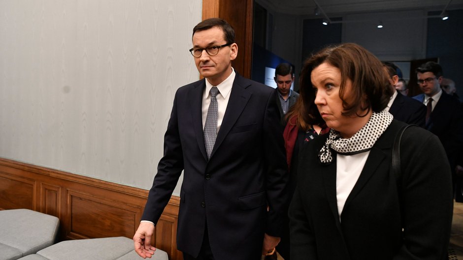 Mateusz Morawiecki i Iwona Morawiecka