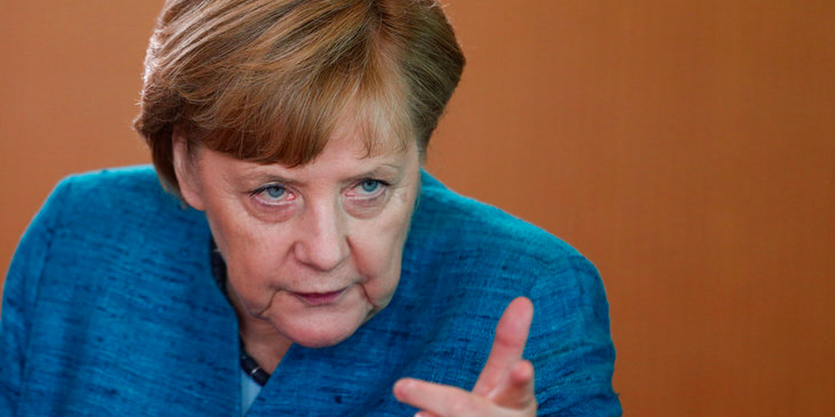 Angela Merkel, kanclerz Niemiec.