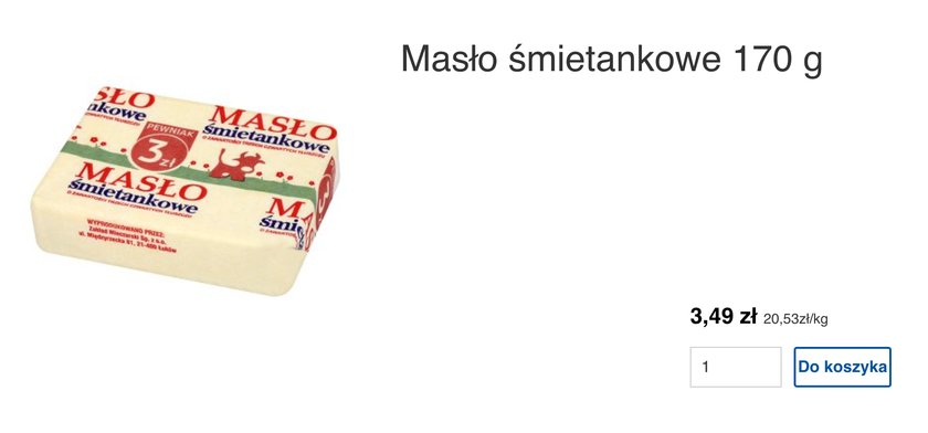 Wpadka Tesco w sprawie masła! Jak się tłumaczą?