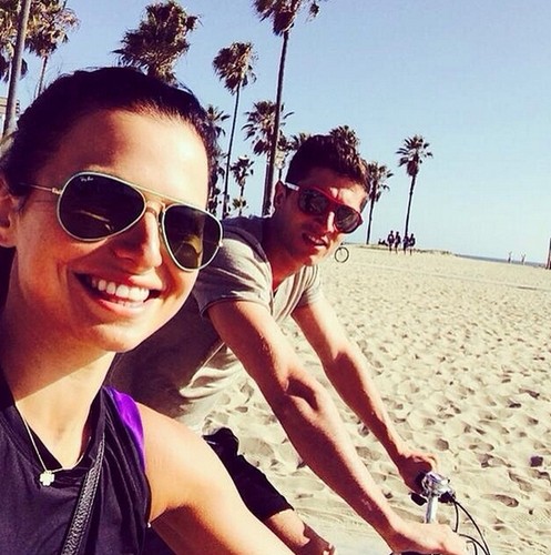 Anna Lewandowska i Robert Lewandowski na wakacjach / zdjęcie z oficjalnego profilu