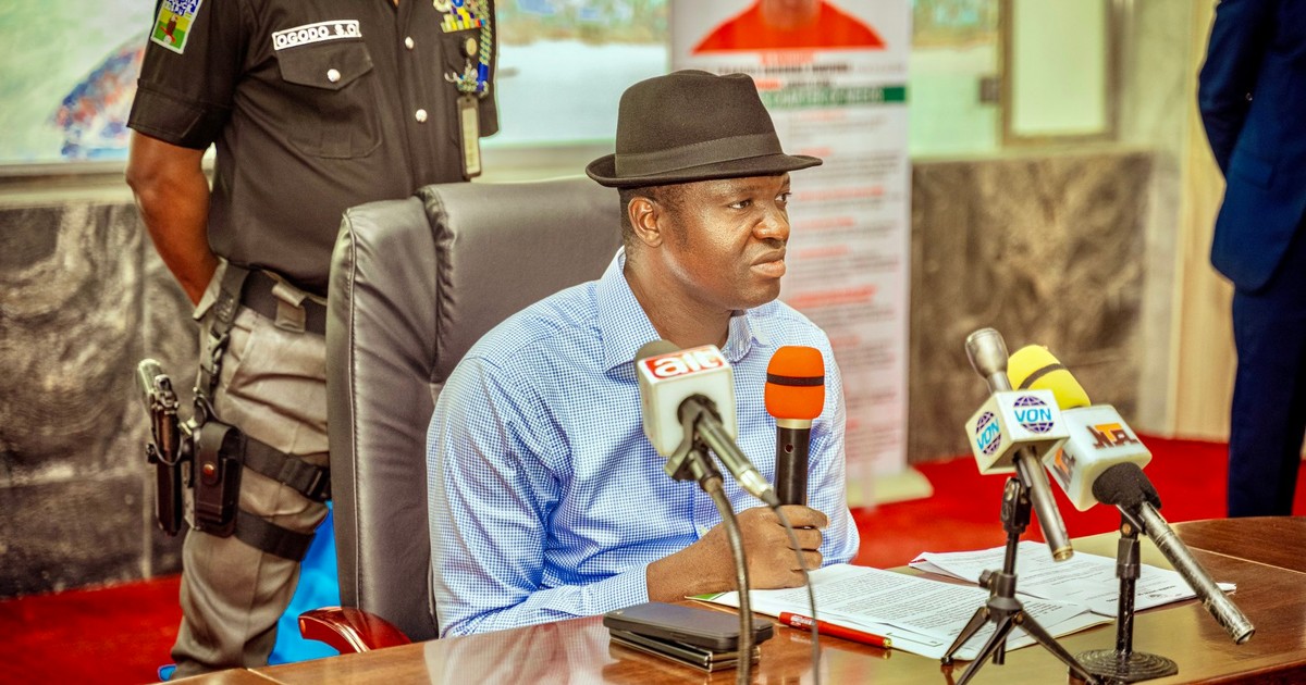 Gov Nwifuru says Ebonyi will return mission schools to owners by December - Vimarsana News