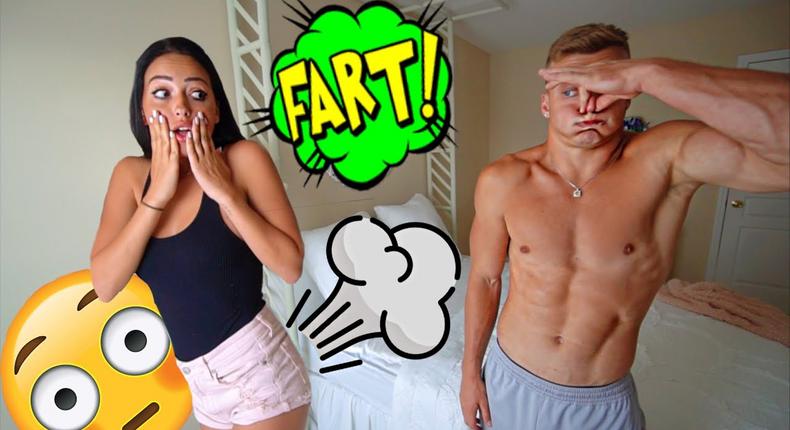 Farting in front of a new partner is a no-no [Youtube]