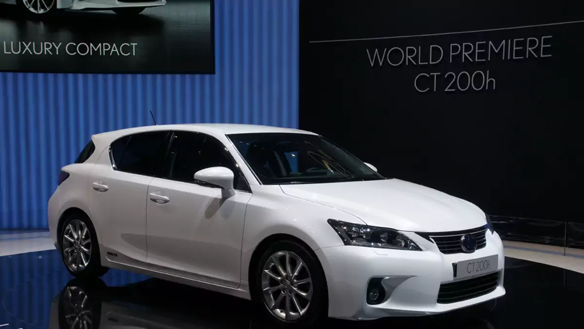 Genewa 2010: Lexus CT 200h - Ładniejsze wcielenie Priusa, czyli pierwszy kompaktowy Lexus 