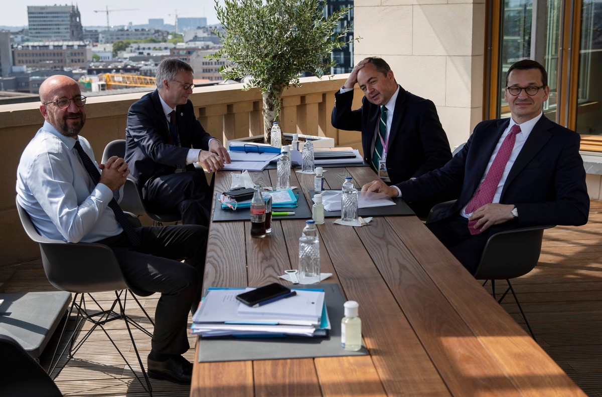 Charles Michel, Mateusz Morawiecki