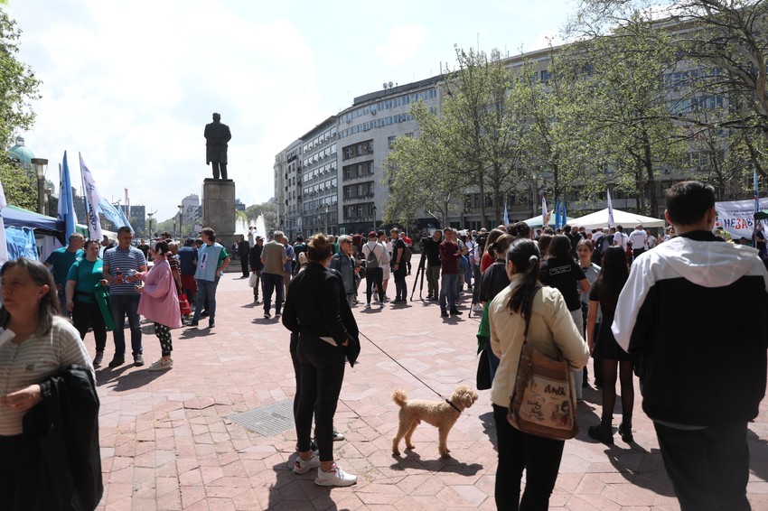 Obeležavanje 1. maja skupom sindikata "Nezavisnost"