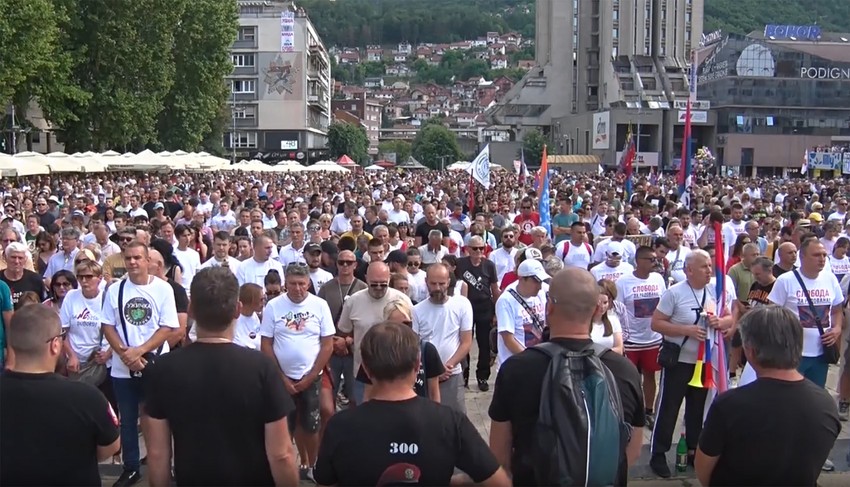 UŽICE PROTEST