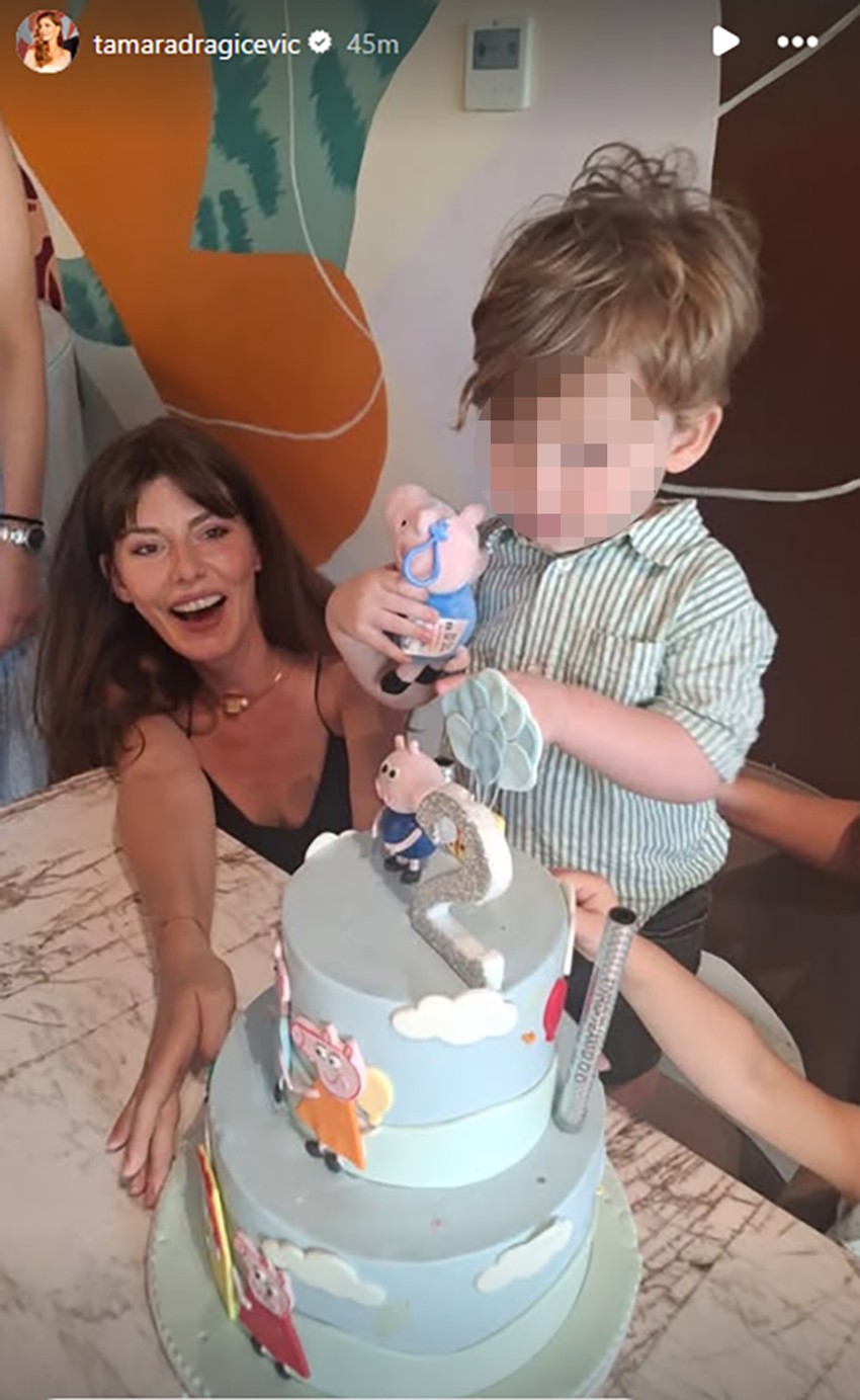 Tamara i Petar slave sinu rođendan