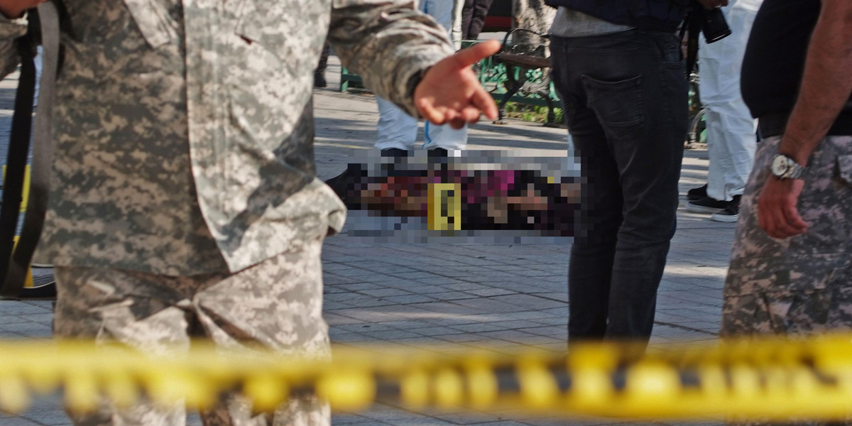 Zamach terrorystyczny w stolicy. "Czarna wdowa" wysadziła się przy centrum handlowym