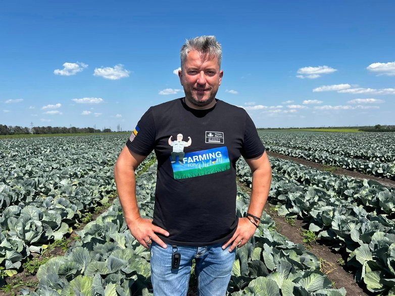 Dmytro Solomchuk mówi o problemach związanych z uprawą warzyw w Ukrainie