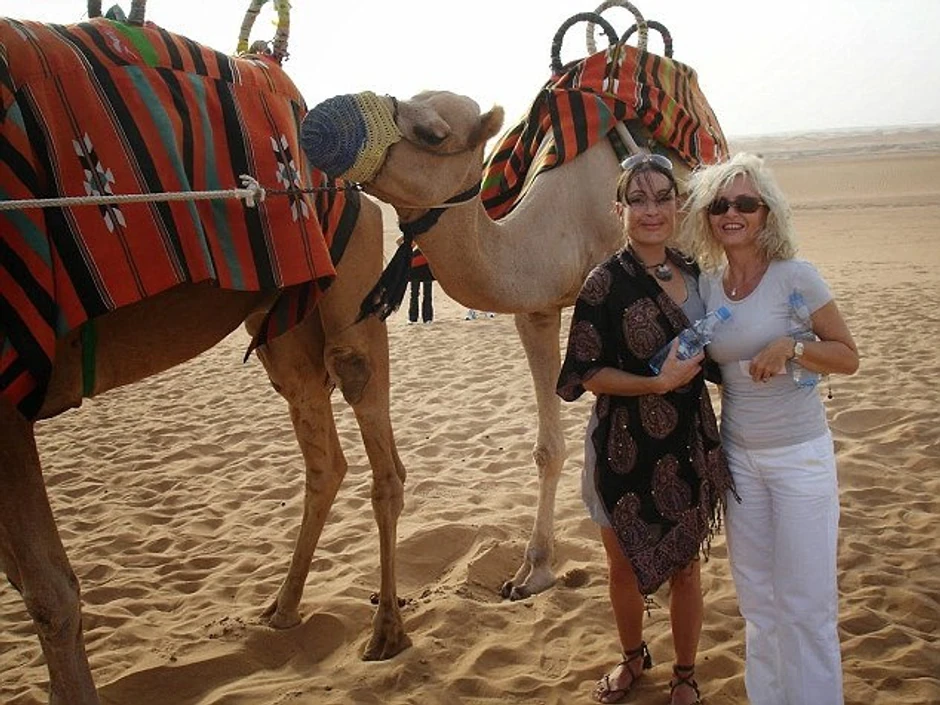 Laura sa majkom Leonom