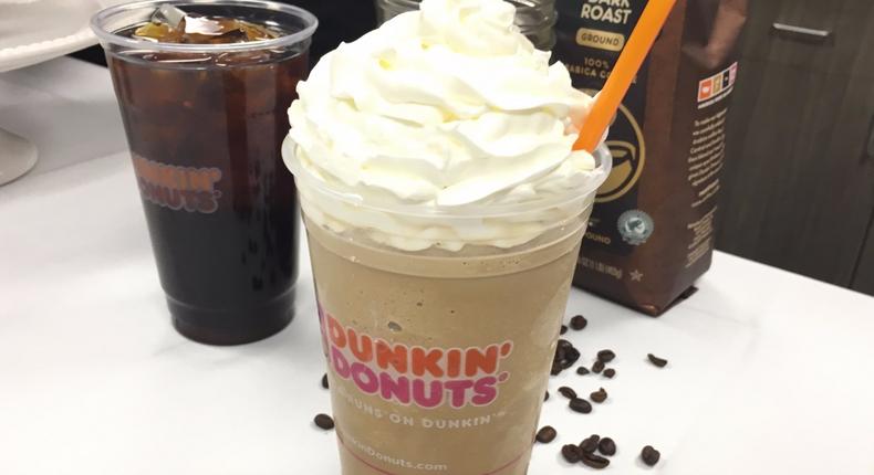 The new Frozen Dunkin' Coffee will replace the Coffee Coolatta this summer.