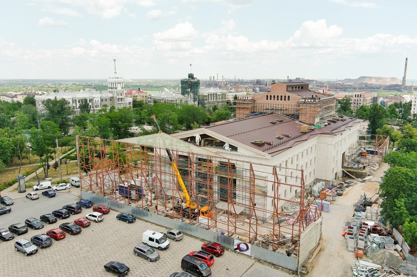 Obnovljeno pozorište u Marijupolju, 30. oktobar 2025.