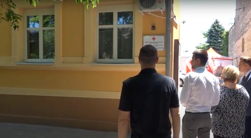 Nova fasada zgrade Crvenog krsta u Somboru 