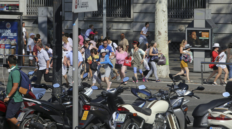 Helyi magyar vendéglősök szerint pillanatok 
alatt pánik tört ki az 
utcákon /Fotó:MTI