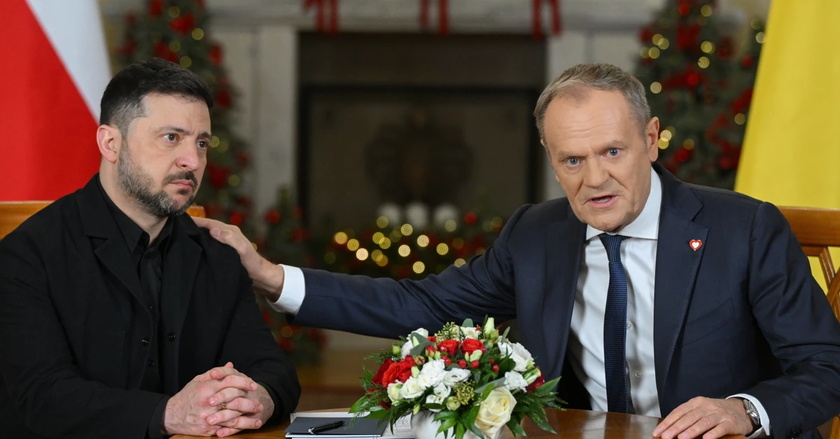 Tusk do Zełenskiego: Jesteś bohaterem nie tylko Ukrainy, ale też dla Polski