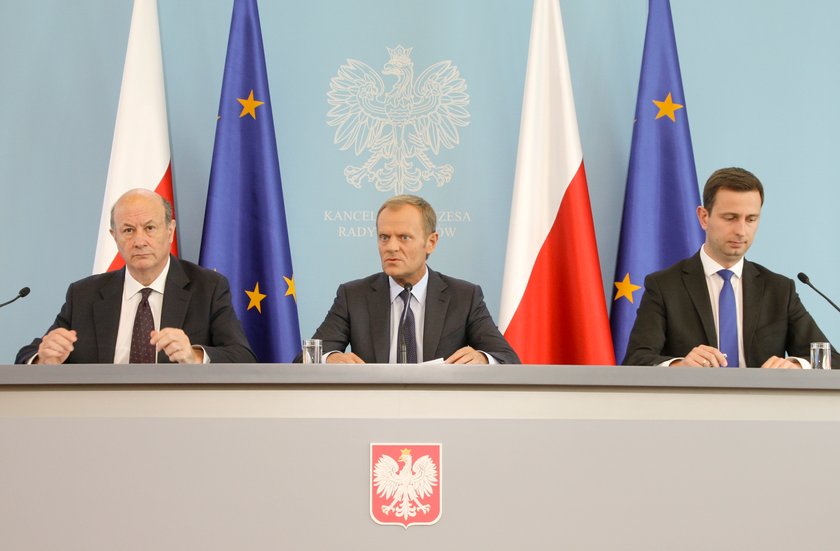 Jacek Rostowski, Donald Tusk i Władysław Kosiniak-Kamysz