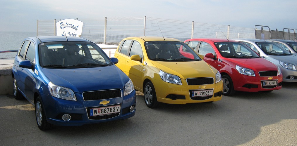 Nowy aveo to auto zaliczane do segmentu B