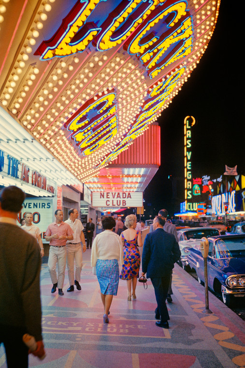 Las Vegas, przełom lat 50. i 60.