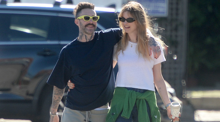 Megszületett Adam Levine és  Behati Prinsloo harmadik gyermeke. / Fotó: Northfoto