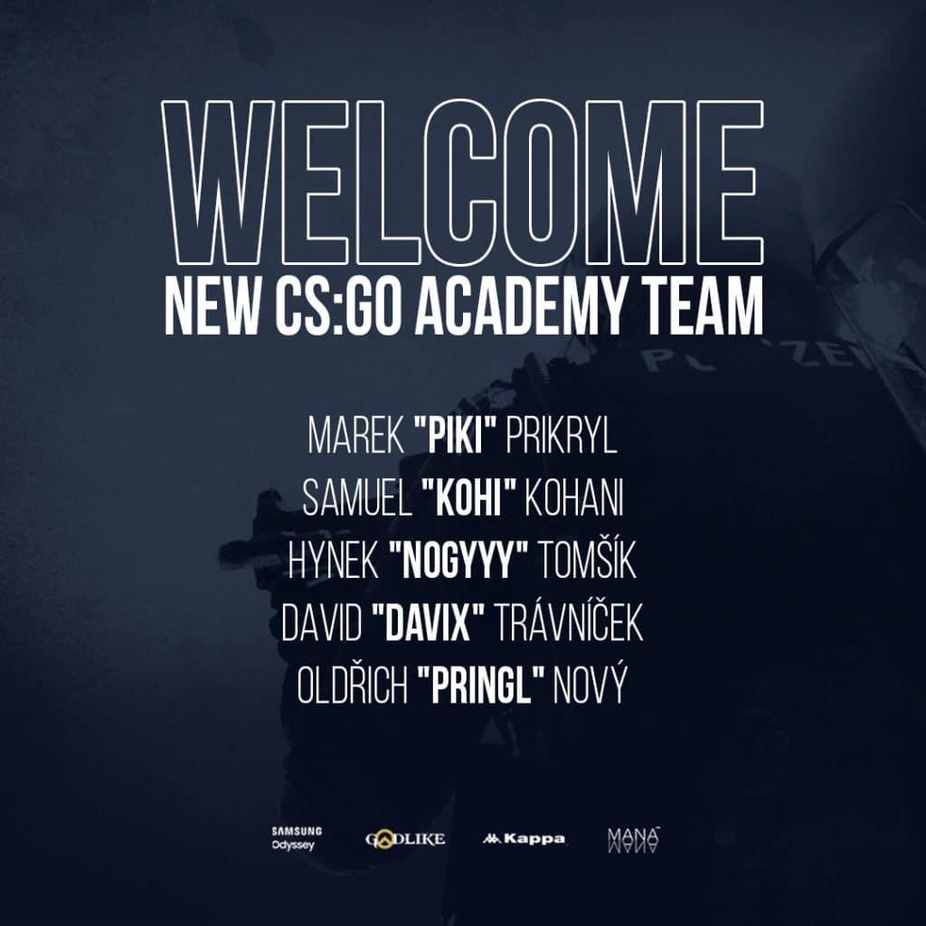 Toto je nový tím Inside Games v CS:GO.
