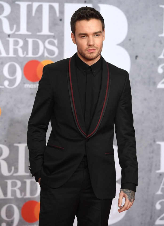 Brit Awards 2019: Liam Payne na czerwonym dywanie