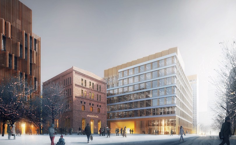 Browary Warszawskie, wizualizacja