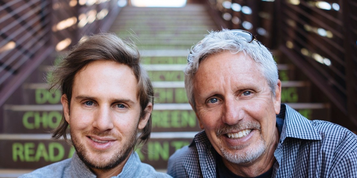 Acorns cofounders Jeff and Walter Cruttenden.