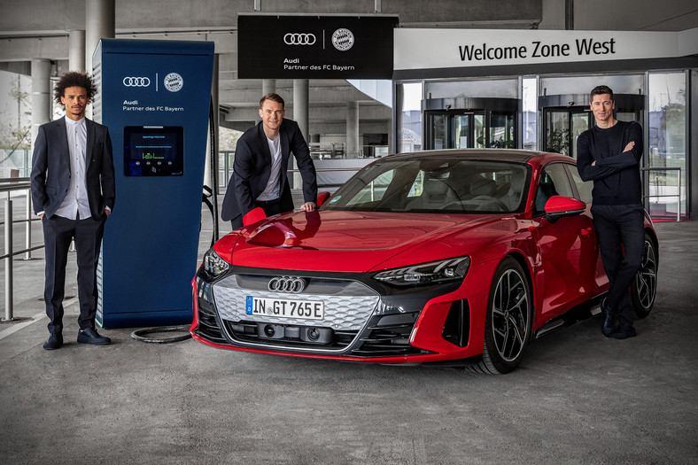 Audi elektryfikuje FC Bayern Monachium