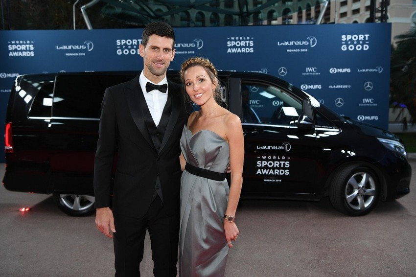 Jelena i Novak Đoković