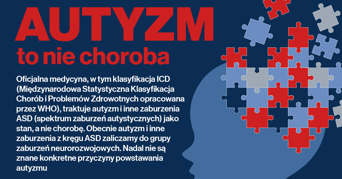 Autyzm To Nie Choroba Co Warto Wiedzieć Infografika Kobieta 4863