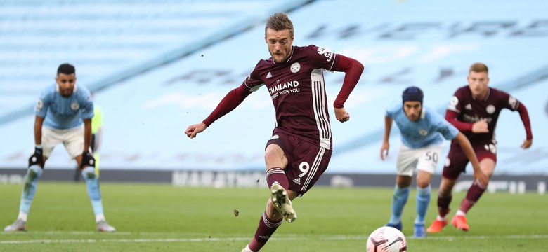 Niespodzianka! Leicester rozbiły Man City. Jamie Vardy z hat-trickiem