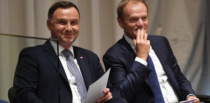 Sensacyjny sondaż! Duda miażdży Tuska