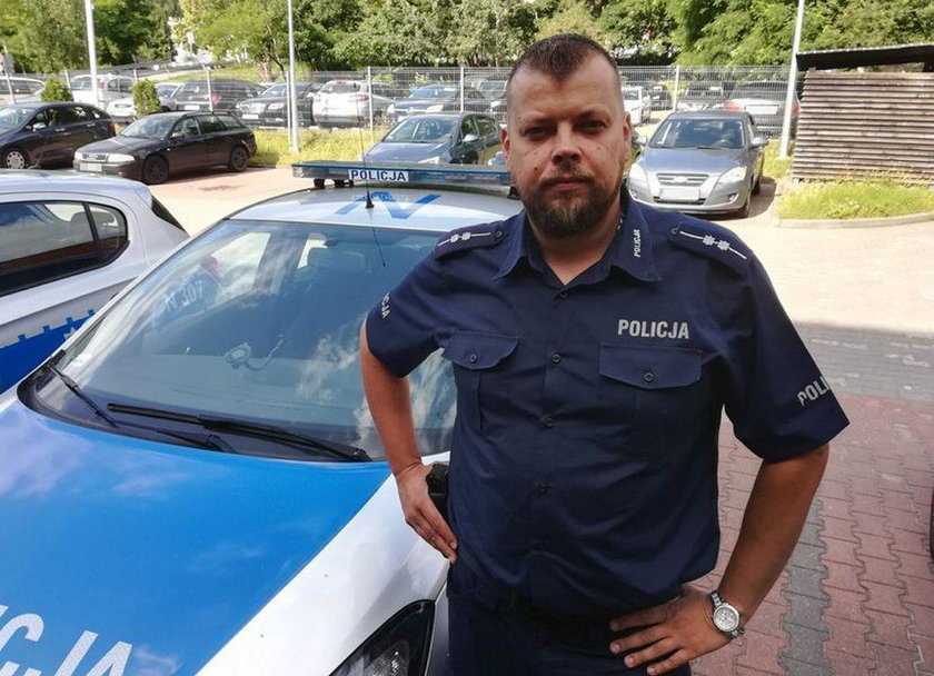 Policjant rzucił się na pomoc. Sam omal nie utonął