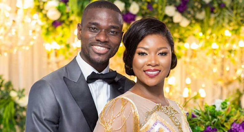 Jonathan Mensah and wife