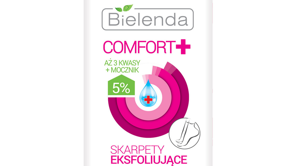 Bielenda Comfort + to nowa linia produktów do pielęgnacji stóp. Gwarantuje zredukowanie szorstkości i kompleksową ochronę przesuszonym stopom. Innowacyjne kosmetyki Bielenda Comfort+ zatroszczą się o twoje stopy i dostarczą ci uczucia relaksu.