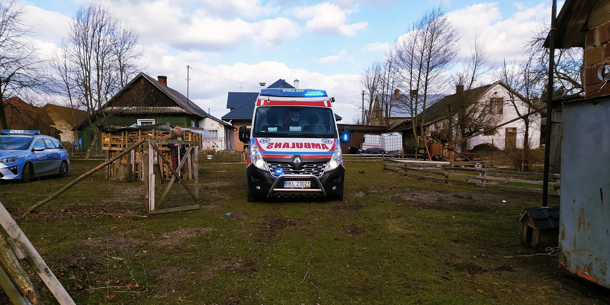 Zginął na oczach sąsiadów. Tragedia w Przedborzu