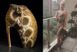 Lady Gaga w butach za milion złotych. Jak wam się podobają jej "pancerniki"?